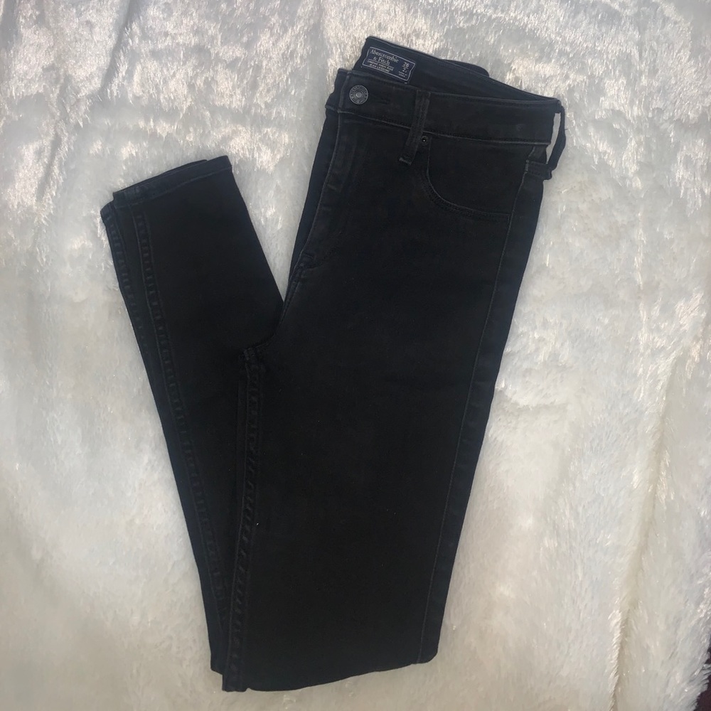 ABERCROMBIE & FITCH black jegging
